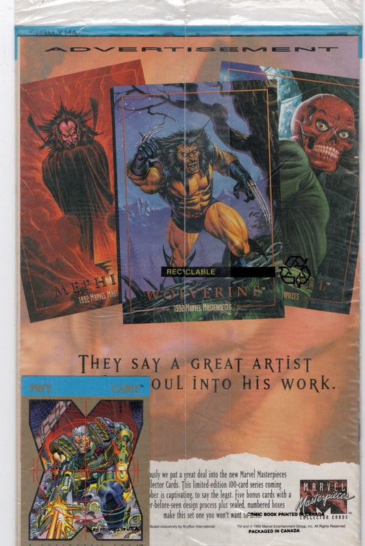 X-Force #16 (1992) Marvel Comics Polybagged 1st Print Comic Book