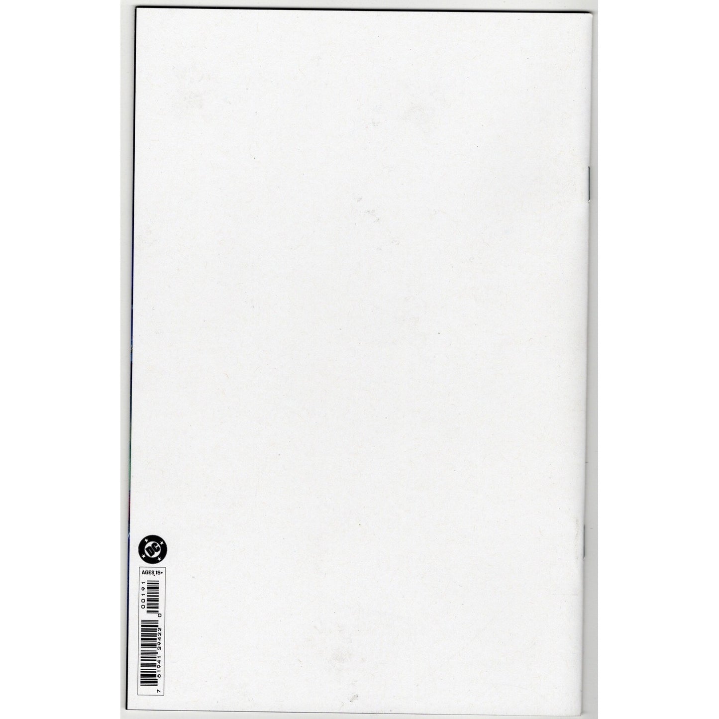 Absolute Green Arrow 1 DC All In Blank Sketch Variant Cover NM
