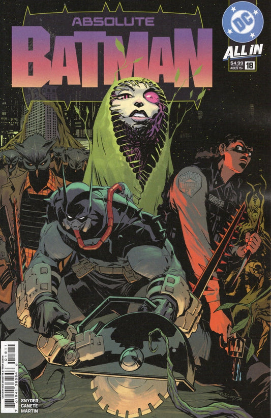 Absolute Batman #18 CVR A Nick Dragotta Poison Ivy Talon 3/11/26 DC Comics