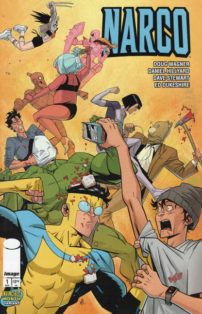 Narco #1 Cover D Daniel Hillyard & Dave Stewart Invincible Team Up Variant