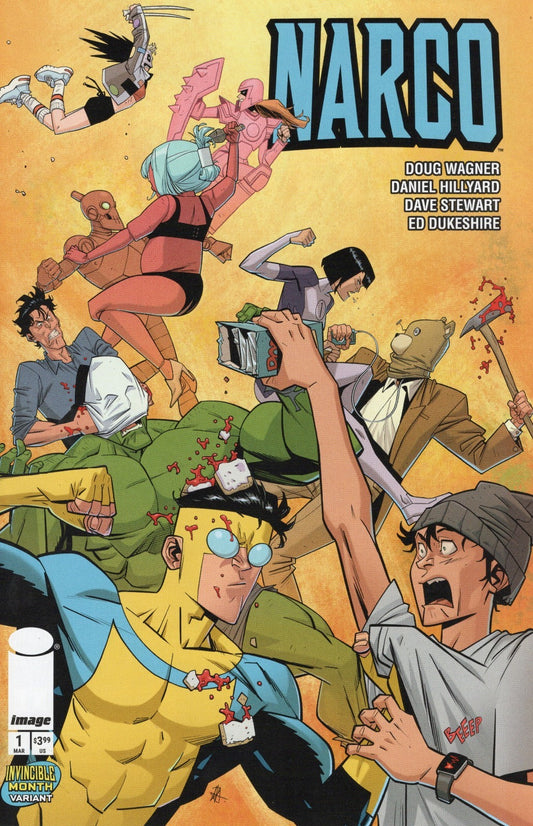 Narco #1 Cover D Daniel Hillyard & Dave Stewart Invincible Team Up Variant
