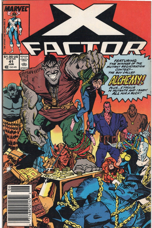 X-Factor #41 1989 Marvel Comic Book