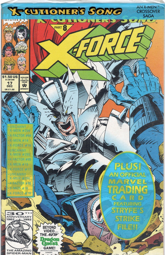 X-Force 1992 #17 Sealed Near Mint