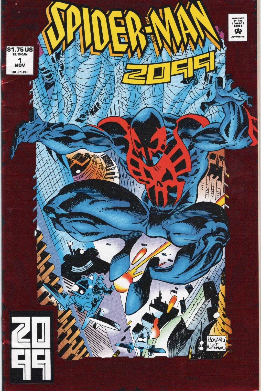 Marvel Comics Spider-Man 2099 #1 1st Appearance Spider-Man 2099 🔑🔑🔥🔥