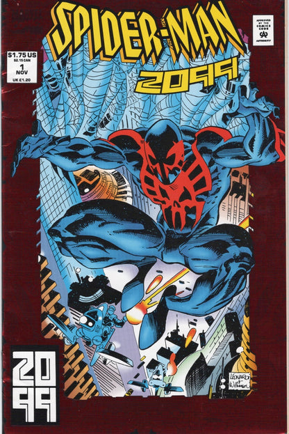 Marvel Comics Spider-Man 2099 #1 1st Appearance Spider-Man 2099 🔑🔑🔥🔥