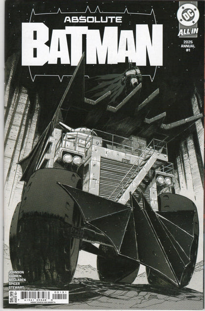 🦇 2025 DC Comics ABSOLUTE BATMAN Annual Issue #1 * Cover B * NM * 1st Print