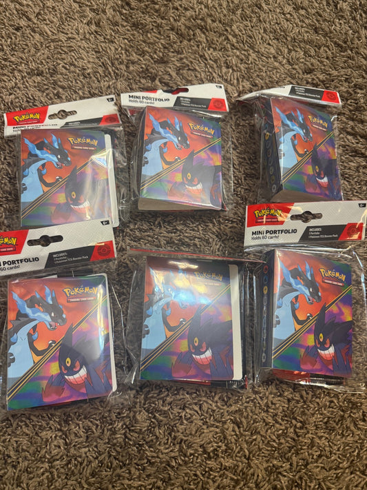 Pokemon TCG Mini Portfolio And Single Booster Pack (Phantasmal Flames)