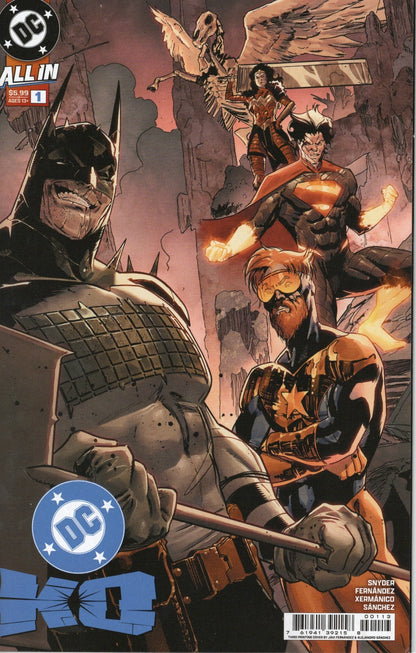 DC KO #1 - 3rd Printing Cardstock Variant Cover  DC Comics 2026
