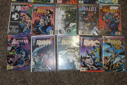 1993 Batman Knightfall #1-19 DC Comics Complete Set High Grade Bane 