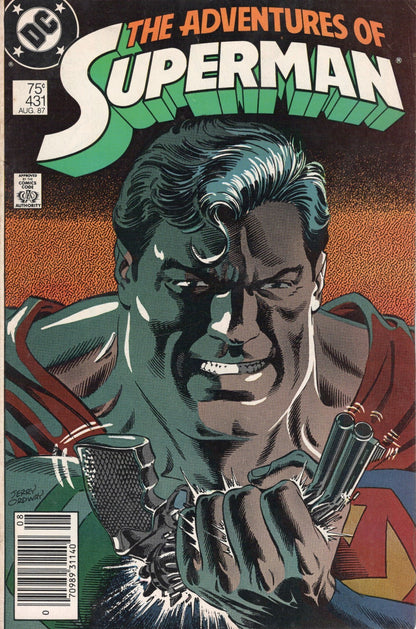 The Adventures of Superman #431 August 1987 Comic VF