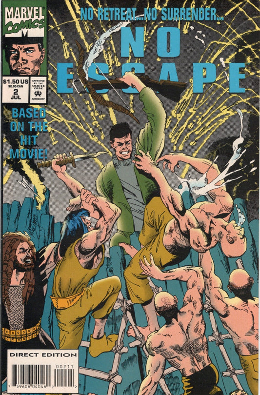 Marvel Comics No Escape # 2 (1994) Based on the Movie with Ray Liotta VF