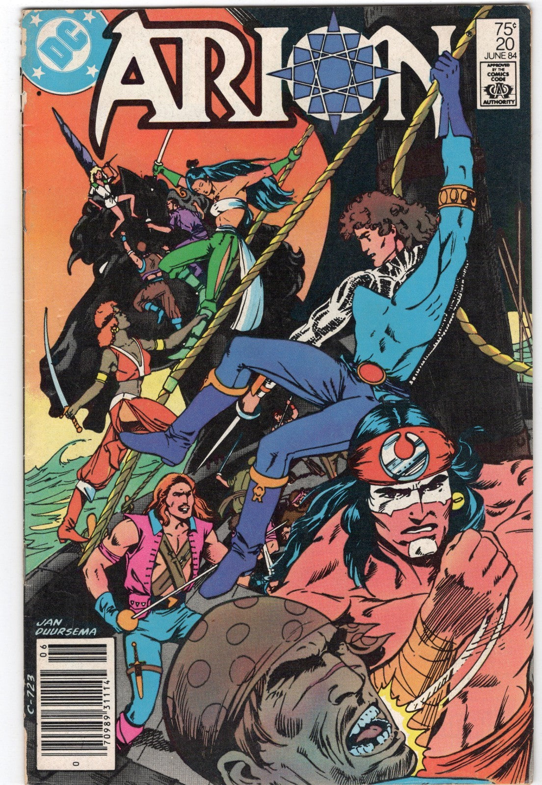 Arion Lord Of Atlantis #20 DC Comics 1984
