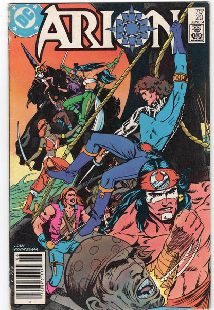 Arion Lord Of Atlantis #20 DC Comics 1984