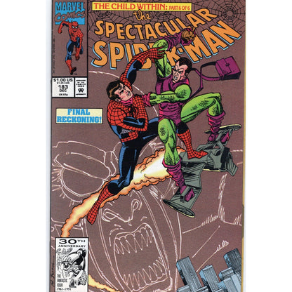 Spectacular Spider-Man 183 Dec 1991 Marvel Comics Green Goblin VF