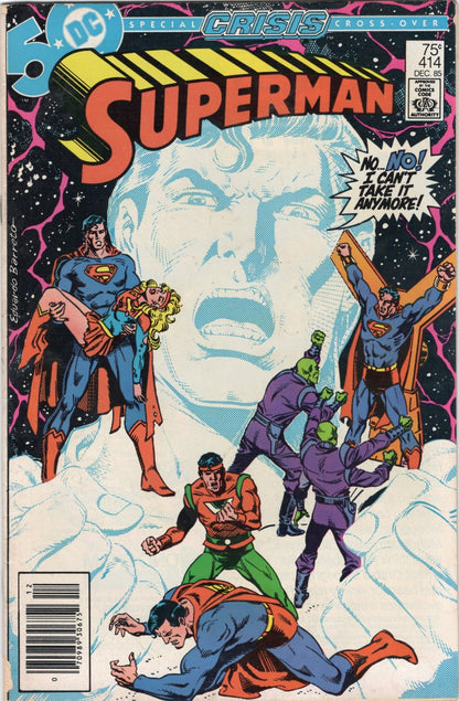 DC Superman # 414 December 1985 7.0