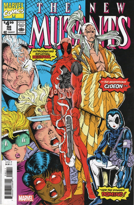 The New Mutants No. 98 Facsimile Edition (Marvel Comics 2022)
