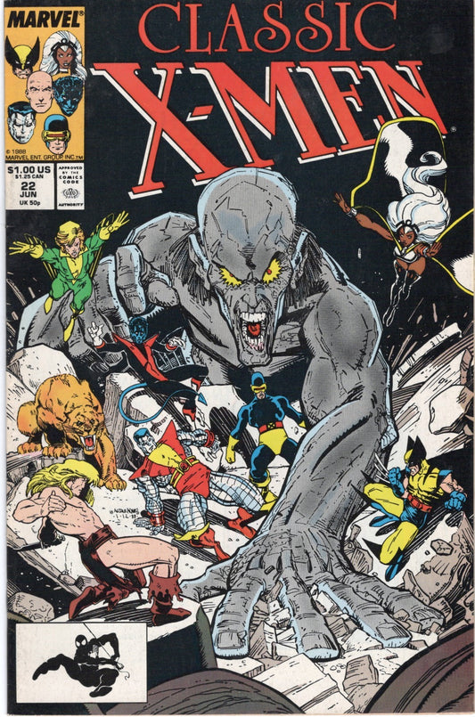 CLASSIC X-MEN  #22  VF/NM  1988