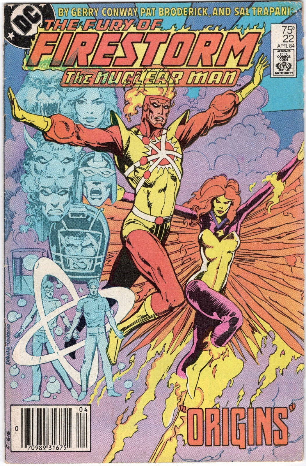 Fury of Firestorm #22 1984 DC Comics Newsstand Good/VG