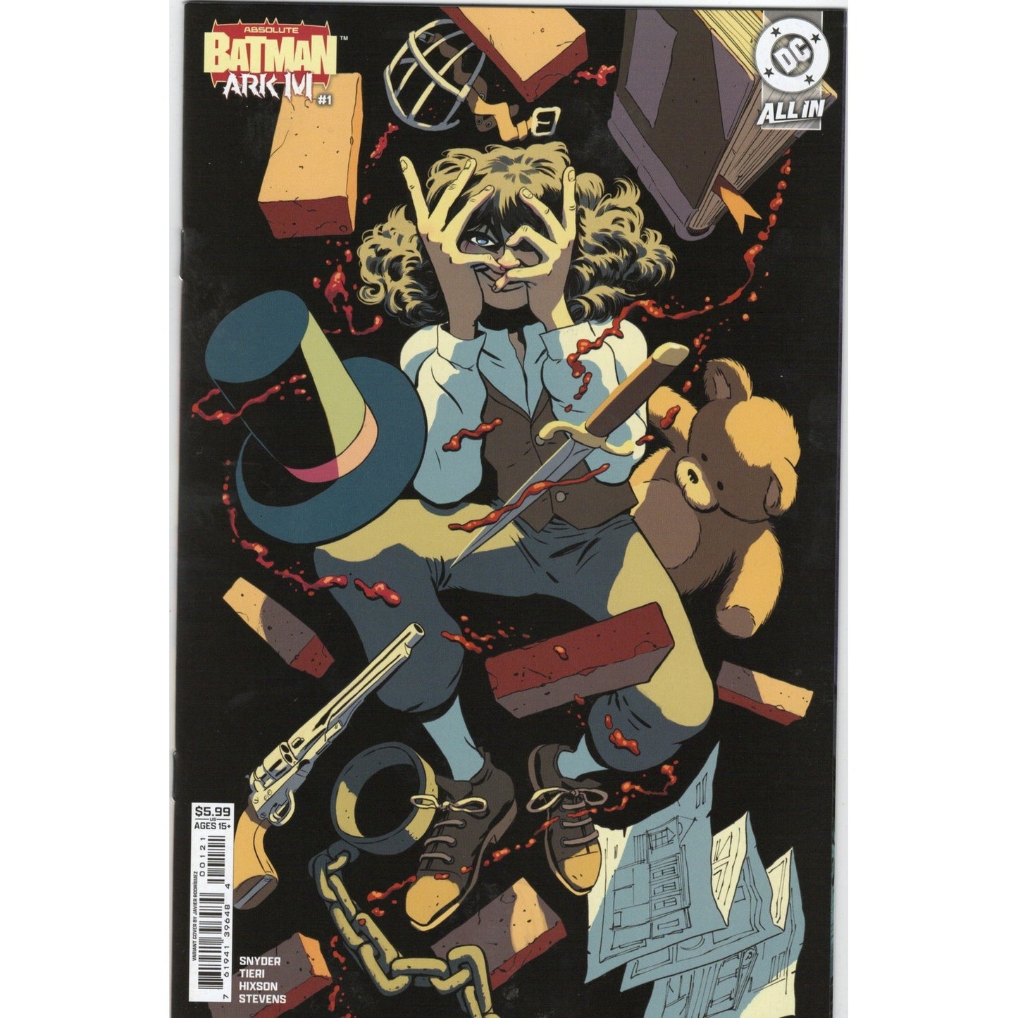 DC Comics Absolute Batman Ark-M 1 Javier Rodriguez Variant Cover DC All In 2026