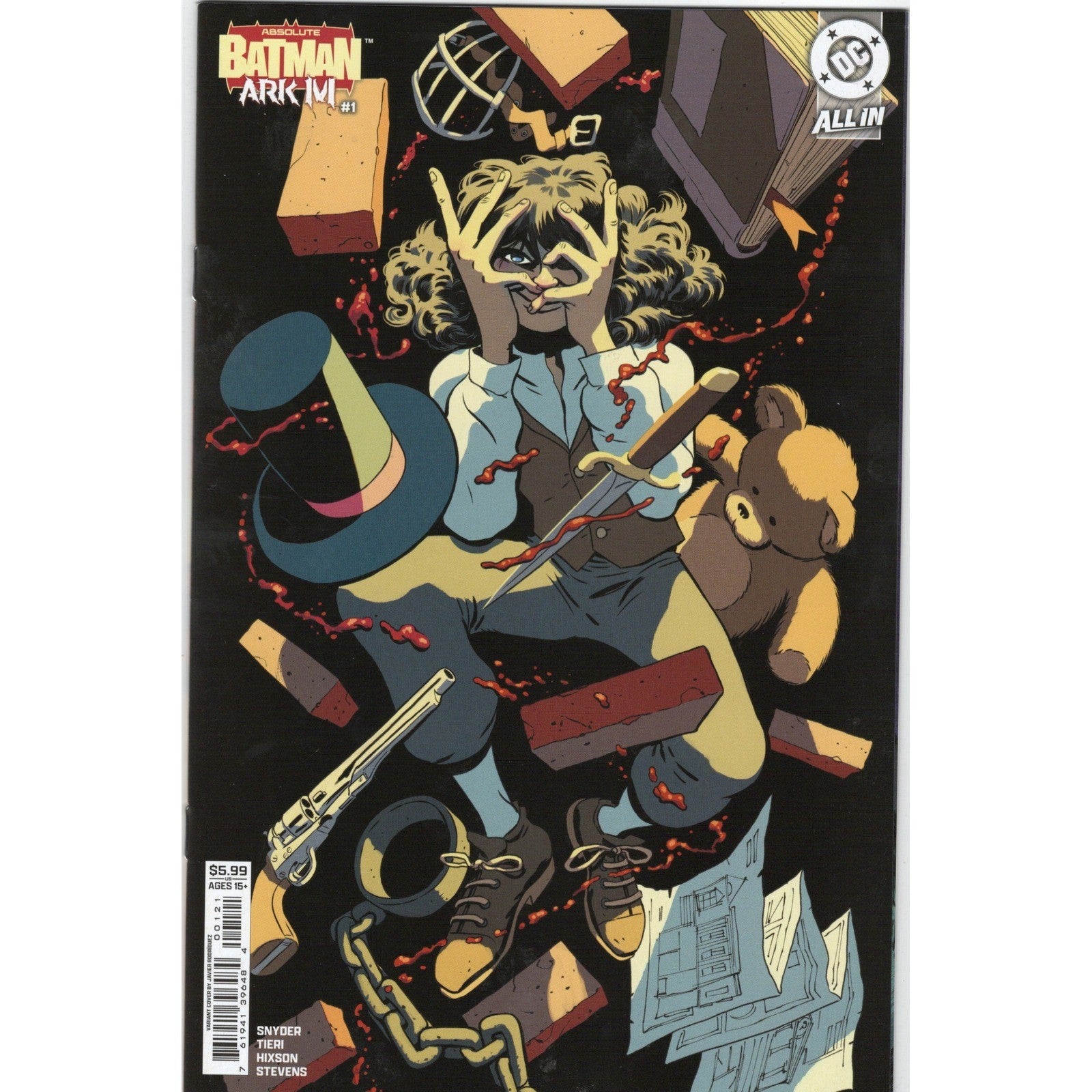 DC Comics Absolute Batman Ark-M 1 Javier Rodriguez Variant Cover DC All In 2026