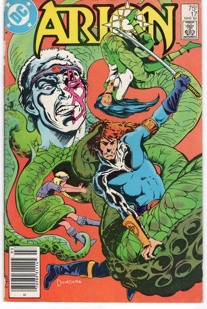 Arion, Lord of Atlantis #17 1984 DC Comics Newsstand 7.0 Comic Book W249-151