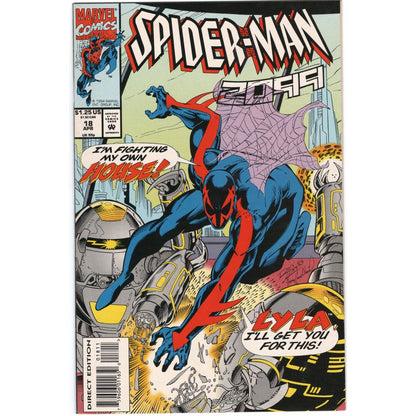 Spider-Man 2099 #18 Marvel Comics 1994 Rick Leonardi VF/NM Direct Edition