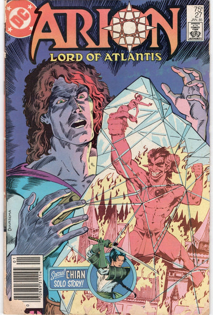 Arion Lord of Atlantis #27 January 1985 DC Comics Vintage Comic Book Collectors