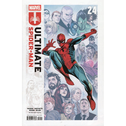 Ultimate Spider-Man 24 Marvel Comics 2026 Hickman Checchetto Modern Age Comic