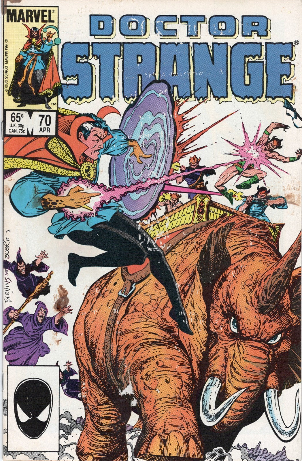 Doctor Strange #70, (1985)  5.0, Bret Blevins