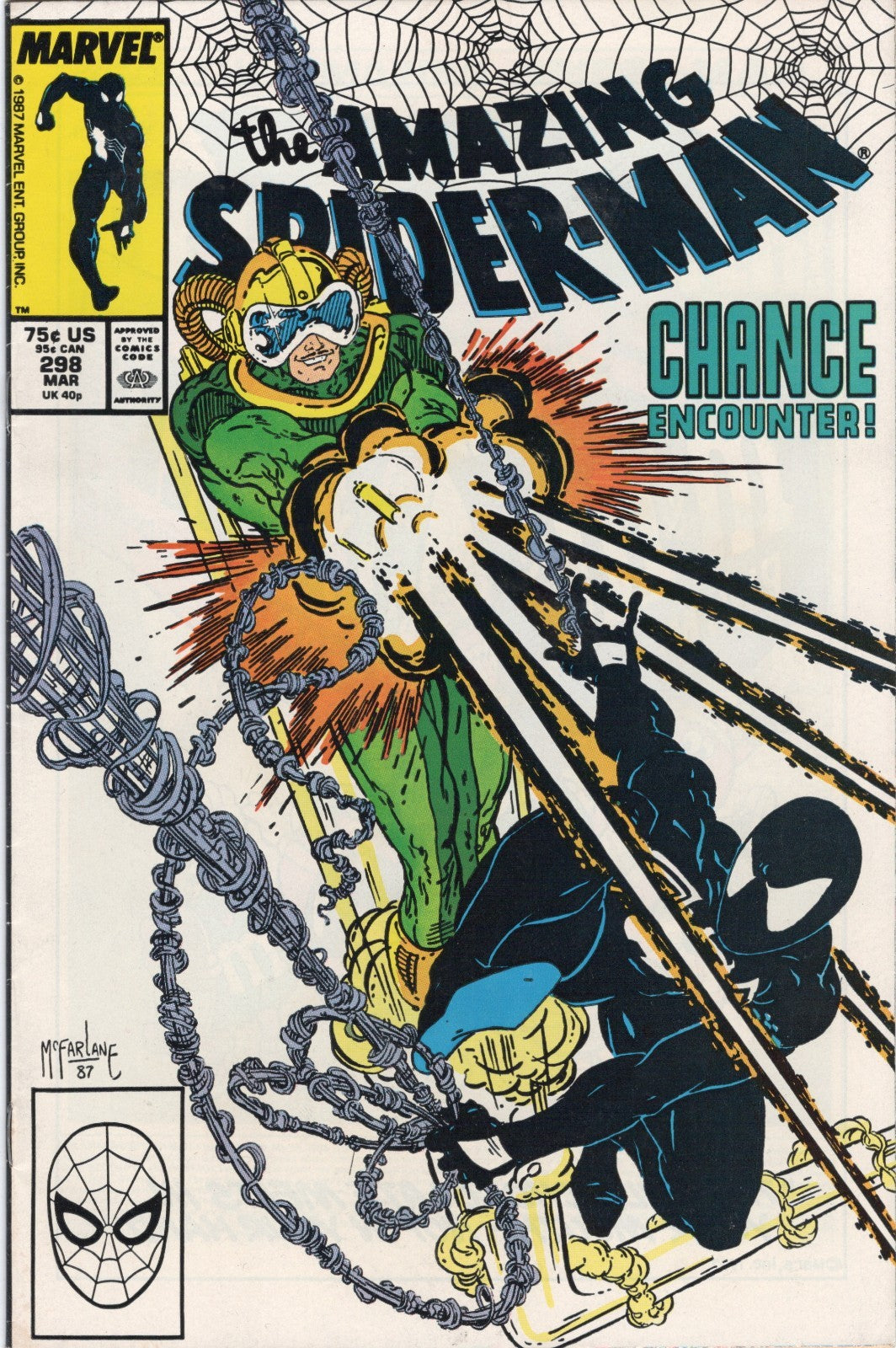 Amazing Spider-Man #298 Marvel 1988 VF/NM McFarlane First McFarlane ASM Art
