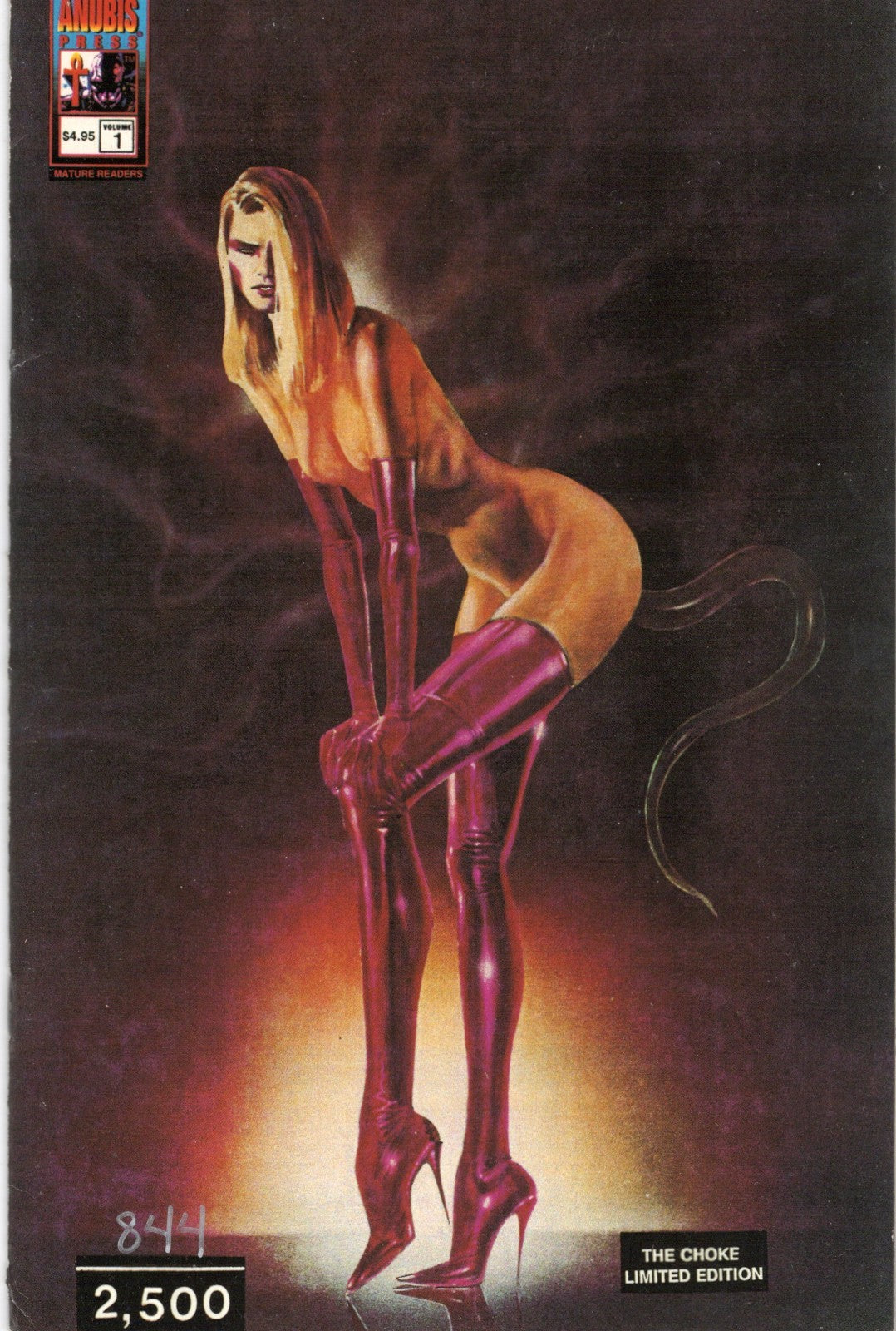 The Choke #1 B Limited Edition 844 of 2500 (Anubis Press)