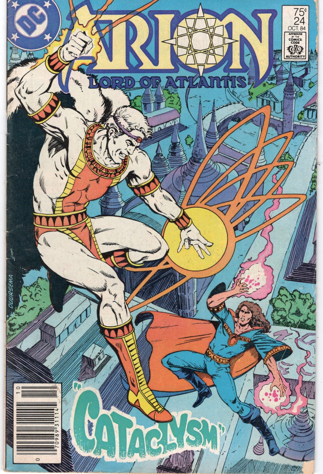 Arion, Lord of Atlantis #24 1984 DC Comics Comic Book Good/VG
