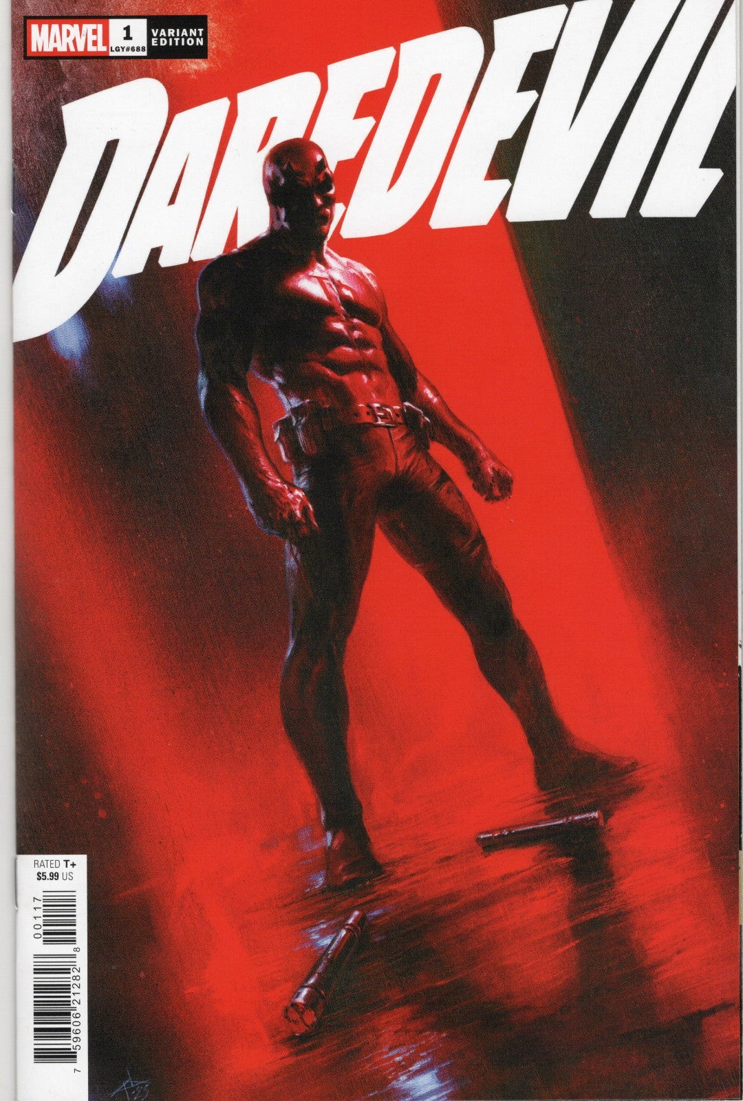 Daredevil #1 Gabriele Dell'Otto Variant 1:25 Incentive Cover