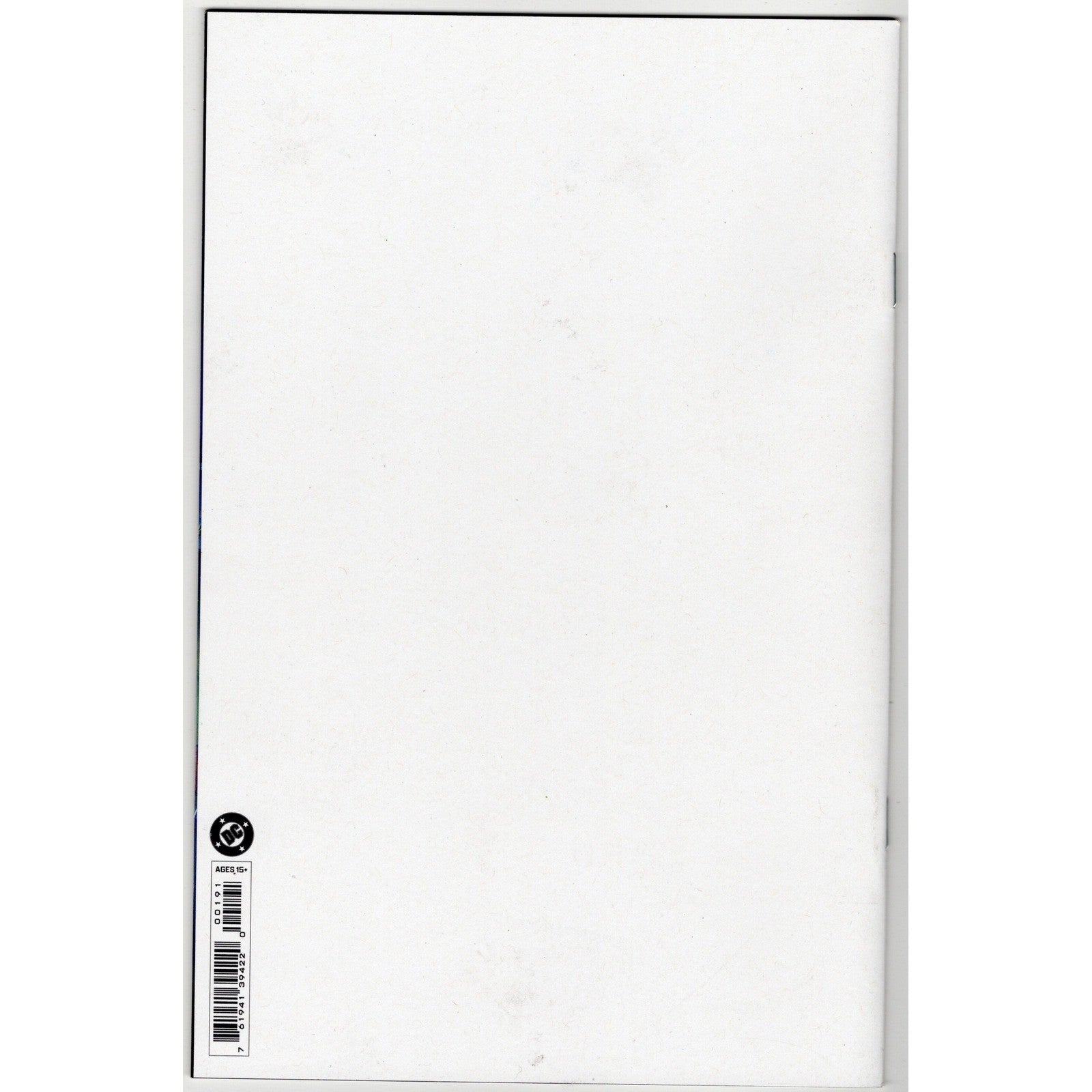 Absolute Green Arrow 1 DC All In Blank Sketch Variant Cover NM