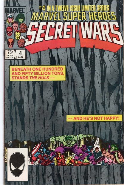 SECRET WARS #4 (1984): KEY- 1st Zsaji: VF+