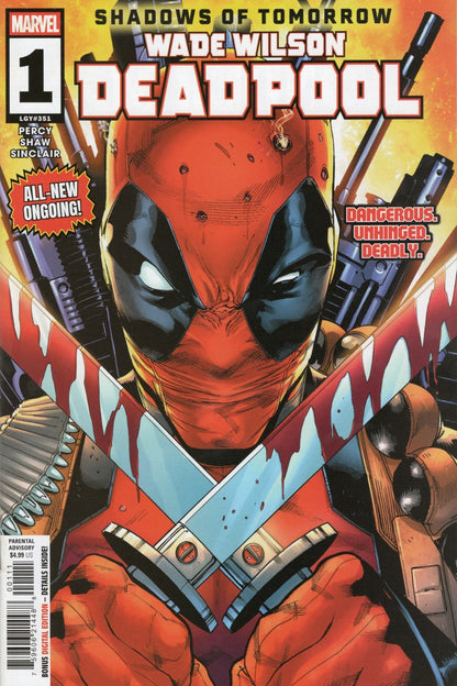 Wade Wilson Deadpool #1 (2026 Marvel) NM Cover A by Geoff Shaw, Nice!!!