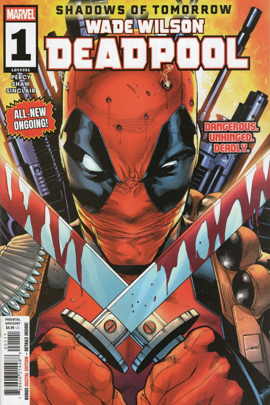 Wade Wilson Deadpool #1 (2026 Marvel) NM Cover A by Geoff Shaw, Nice!!!