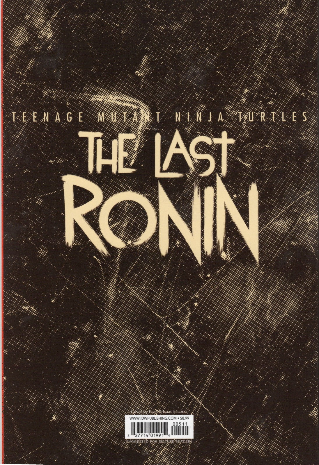 Teenage Mutant Ninja Turtles - THE LAST RONIN #5 - IDW NM+