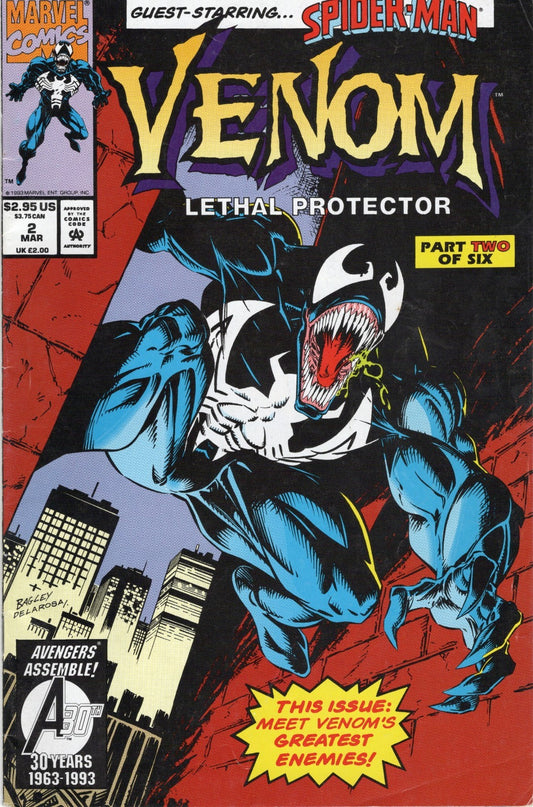 Venom Lethal Protector #2 Marvel Comics Spider-Man