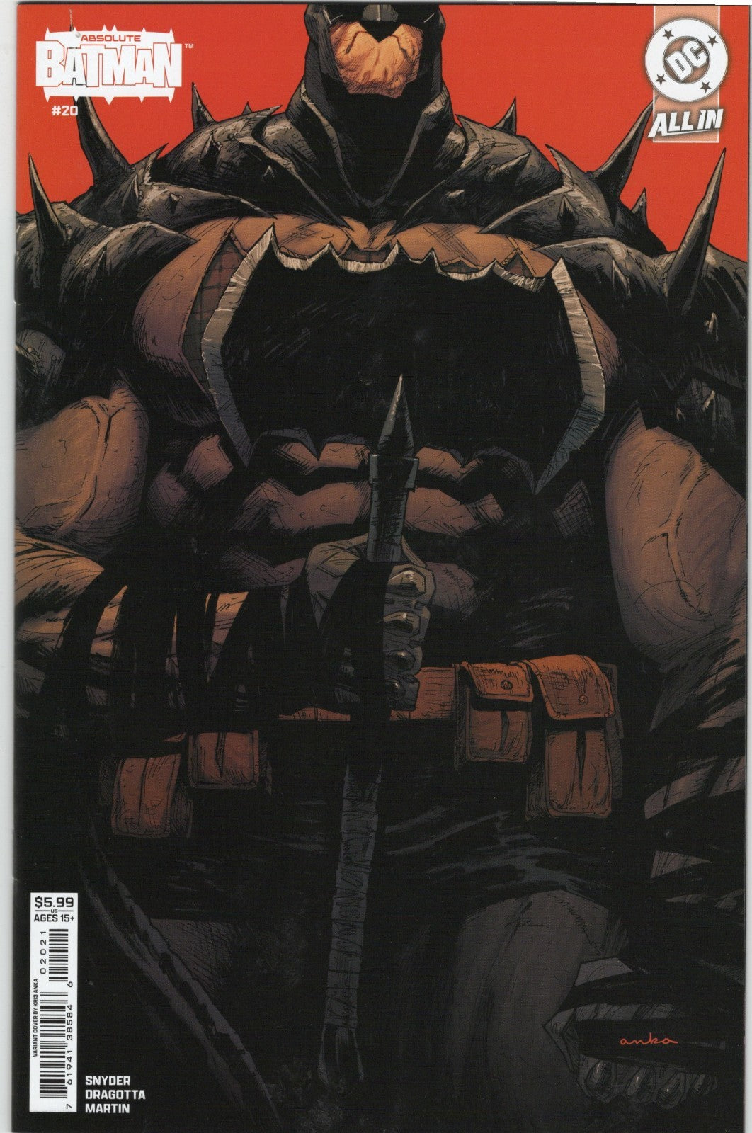 Absolute Batman #20 Cover B Kris Anka Card Stock Variant (NM)