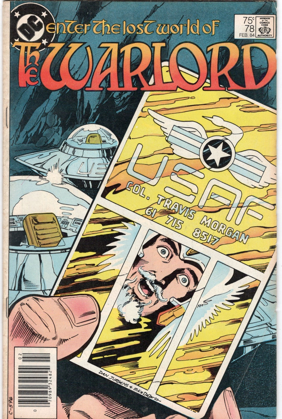 Warlord #78 1984 DC Comics Dan Jurgens Cover VF+/NM