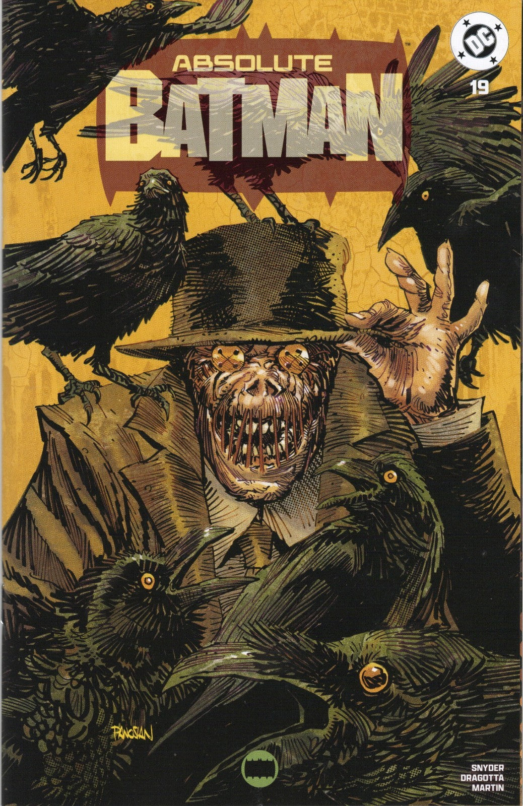 ABSOLUTE BATMAN #19 DAN PANOSIAN Exclusive Variant LE800 DC Comics Scarecrow NM+