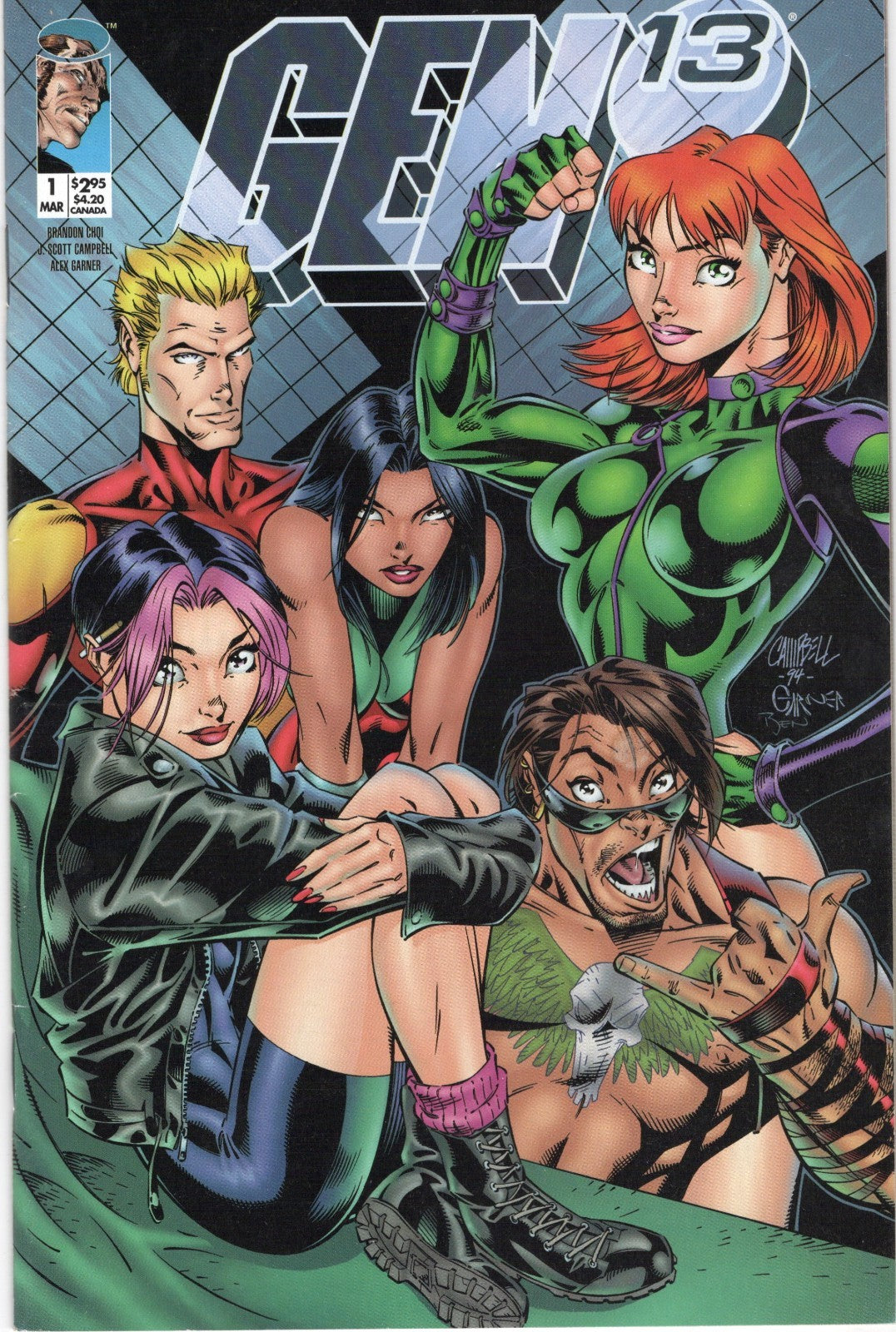 Gen13 #1 Comic Book Image Comics Comic Book 
